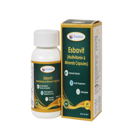 Esbavit(Multivitamin & Minerals Capsules)         ---- FOR  PRIVATE LABEL ONLY